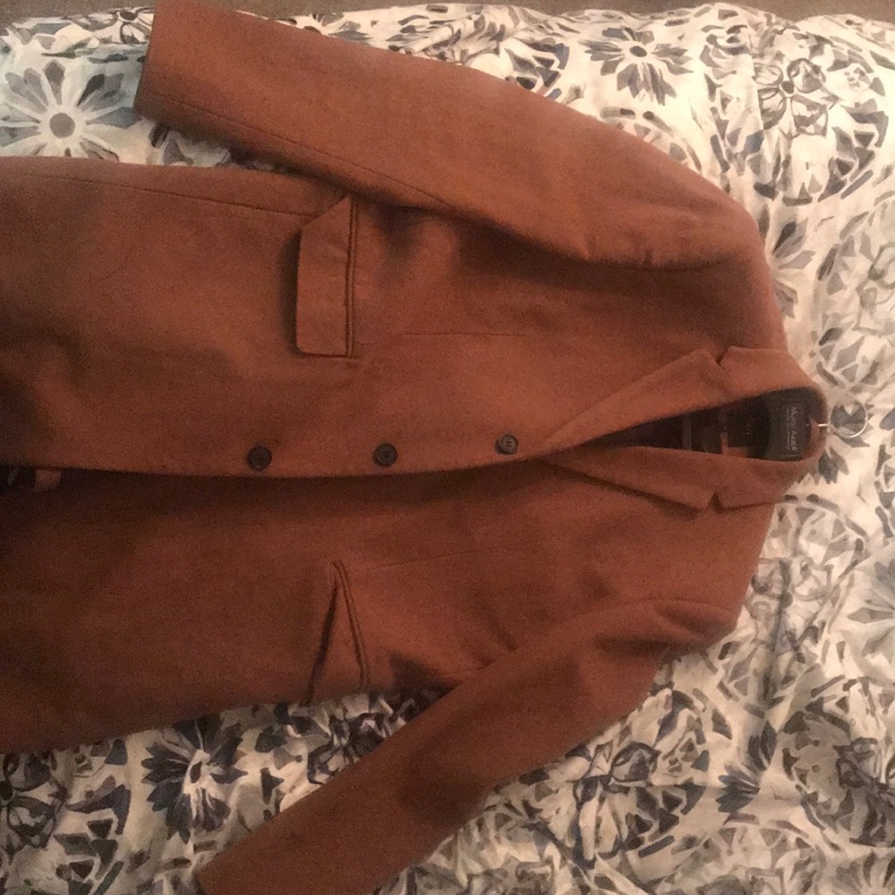 New Look Tan Overcoat XL